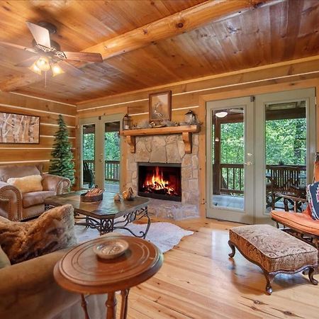 Waterfront Mountain Cabin With Hot Tub Villa Blue Ridge Esterno foto