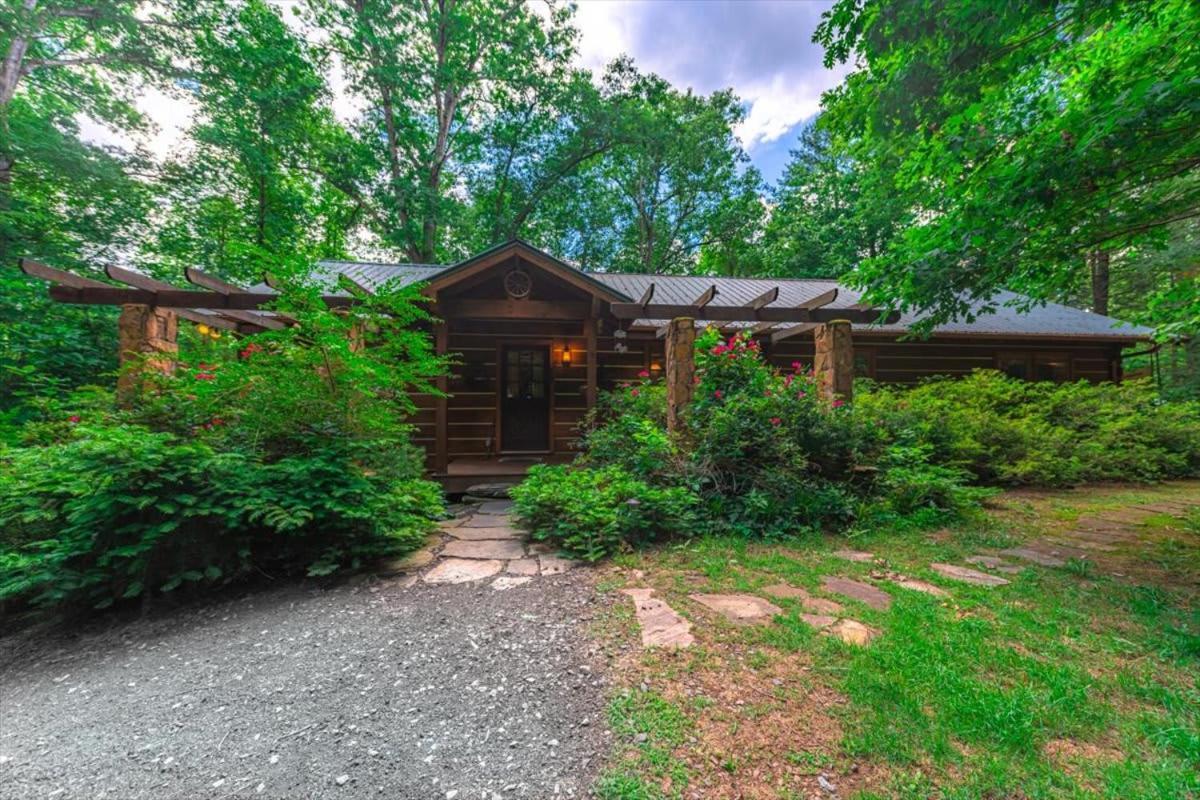Waterfront Mountain Cabin With Hot Tub Villa Blue Ridge Esterno foto