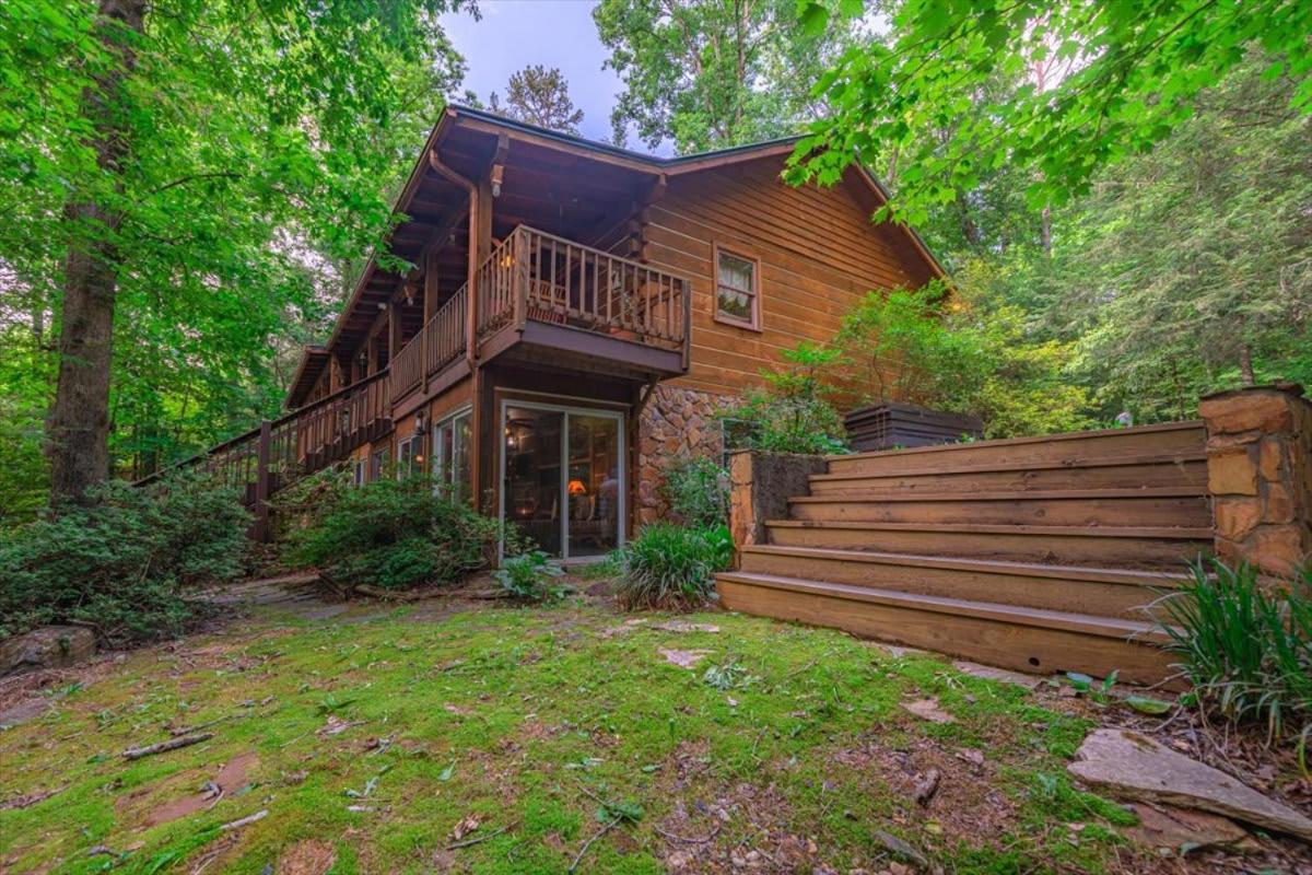 Waterfront Mountain Cabin With Hot Tub Villa Blue Ridge Esterno foto