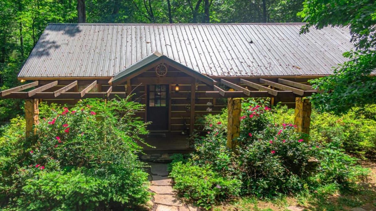 Waterfront Mountain Cabin With Hot Tub Villa Blue Ridge Esterno foto