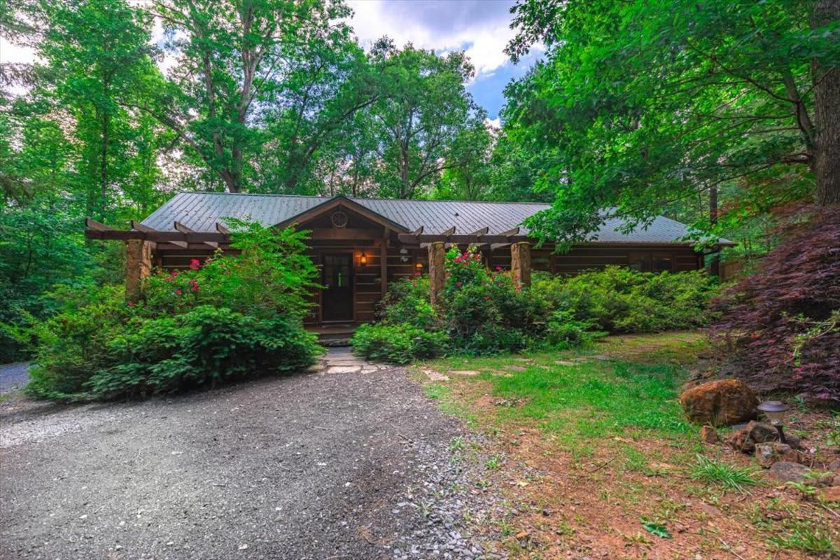 Waterfront Mountain Cabin With Hot Tub Villa Blue Ridge Esterno foto