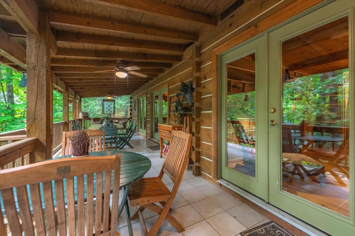 Waterfront Mountain Cabin With Hot Tub Villa Blue Ridge Esterno foto
