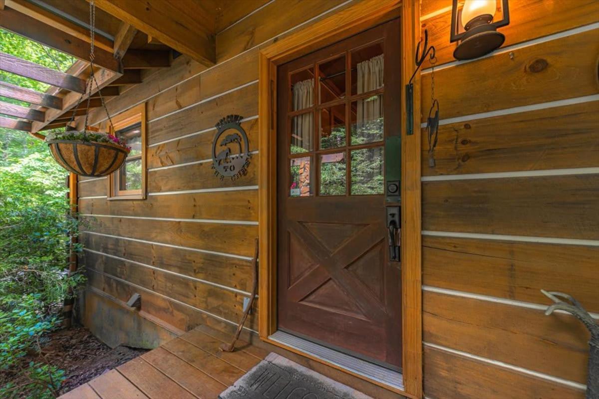 Waterfront Mountain Cabin With Hot Tub Villa Blue Ridge Esterno foto