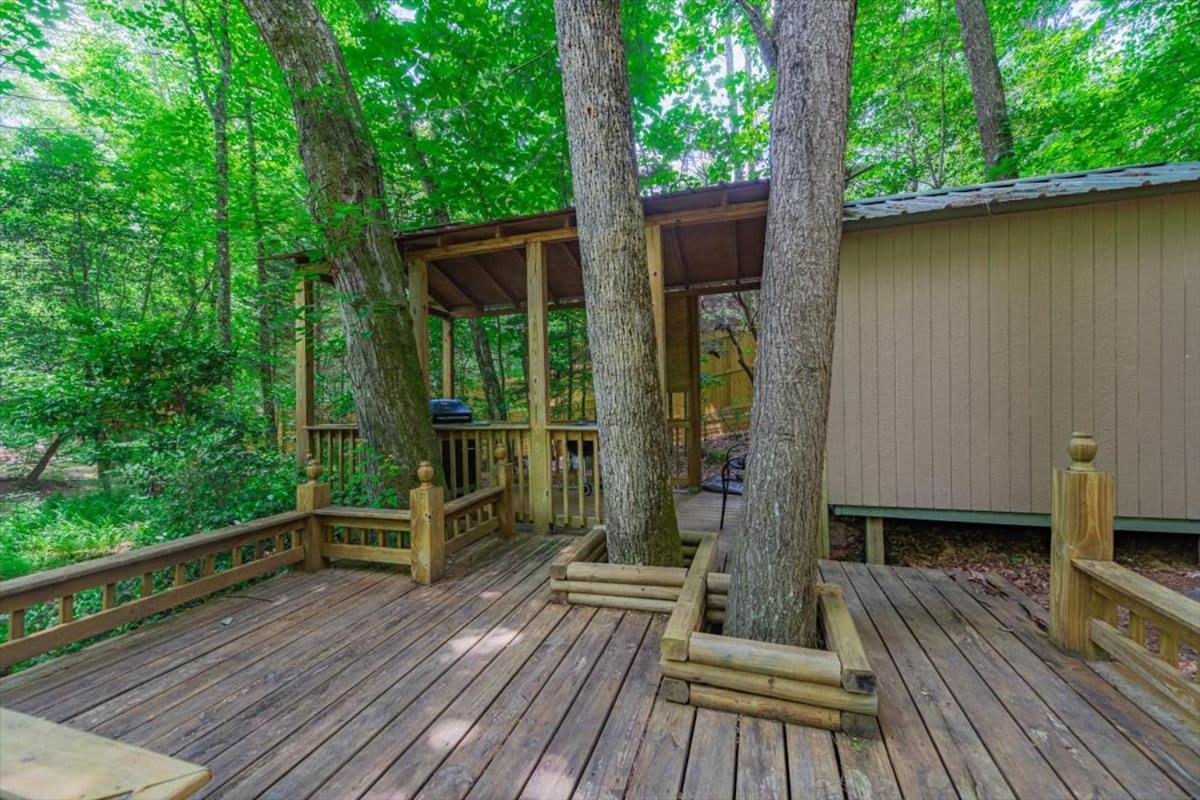 Waterfront Mountain Cabin With Hot Tub Villa Blue Ridge Esterno foto